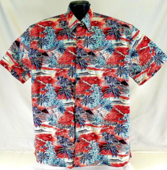 Hawaiian Sunset Vintage Aloha Shirt- Made in USA